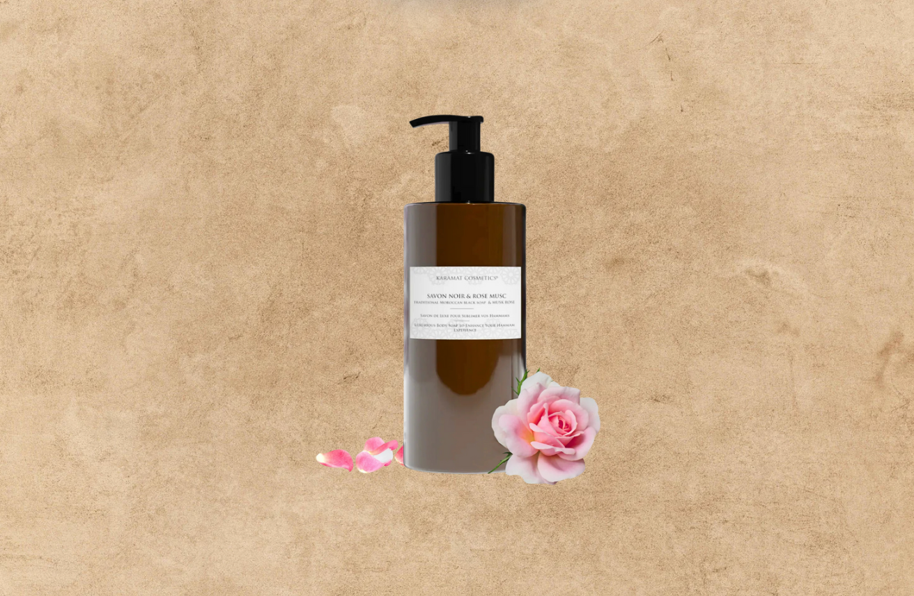 SAVON NOIR & ROSE MUSC - KARAMAT 300 ML