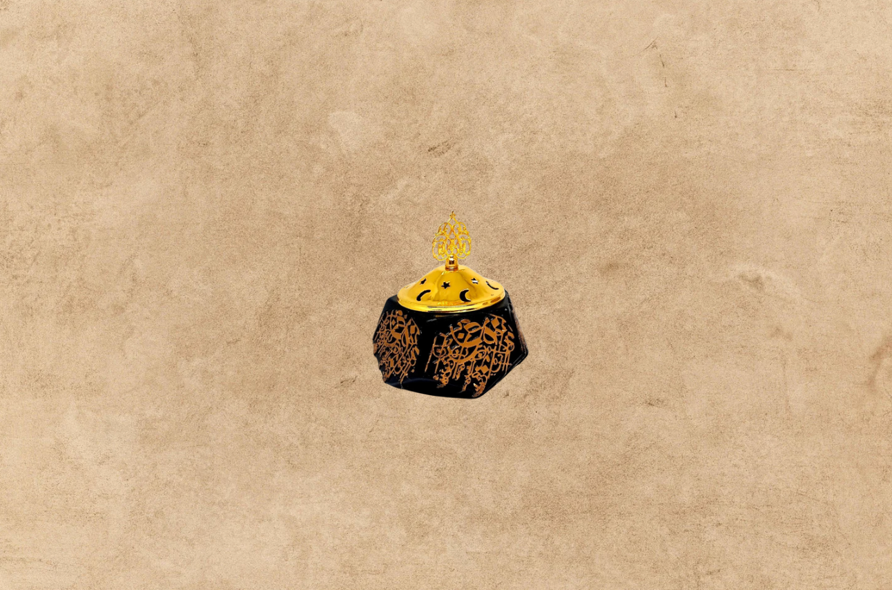 PETIT BRULEUR D'ENCENS - CALLIGRAPHIE